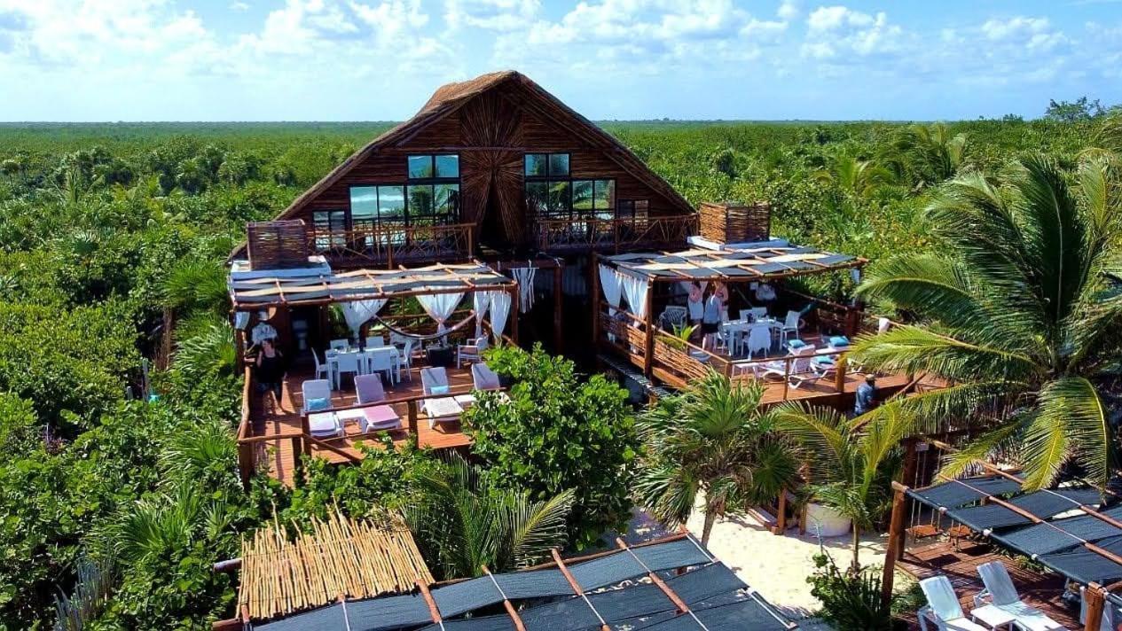 Hotel Casa Hayhu Mahahual Exterior foto
